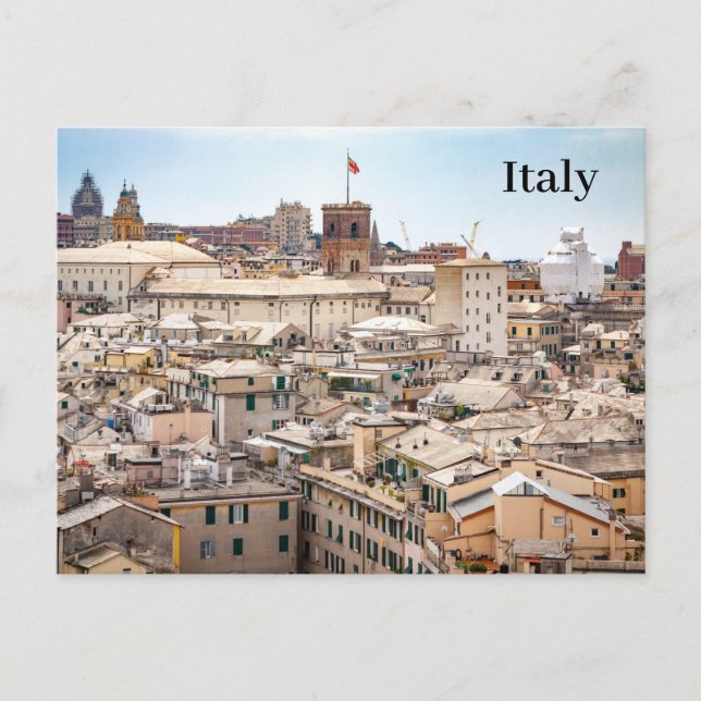 Postal Italia Viaje Vintage Turismo Añadir (Anverso)