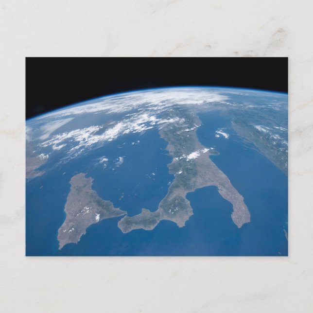 Postal Italia Y Su Isla Sicilia. (Anverso)