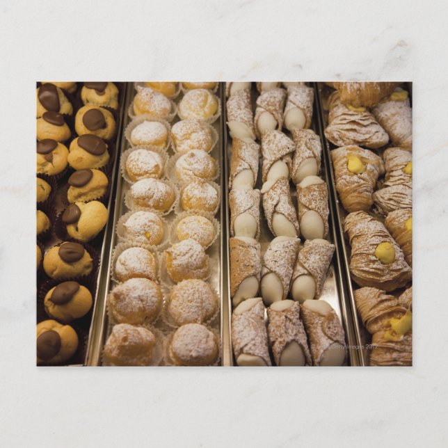 Postal Italian pastries (Anverso)