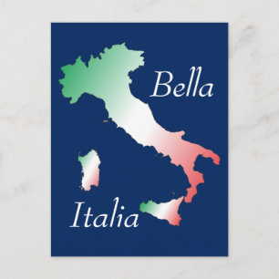 Postal Italien - Italia Postkarte