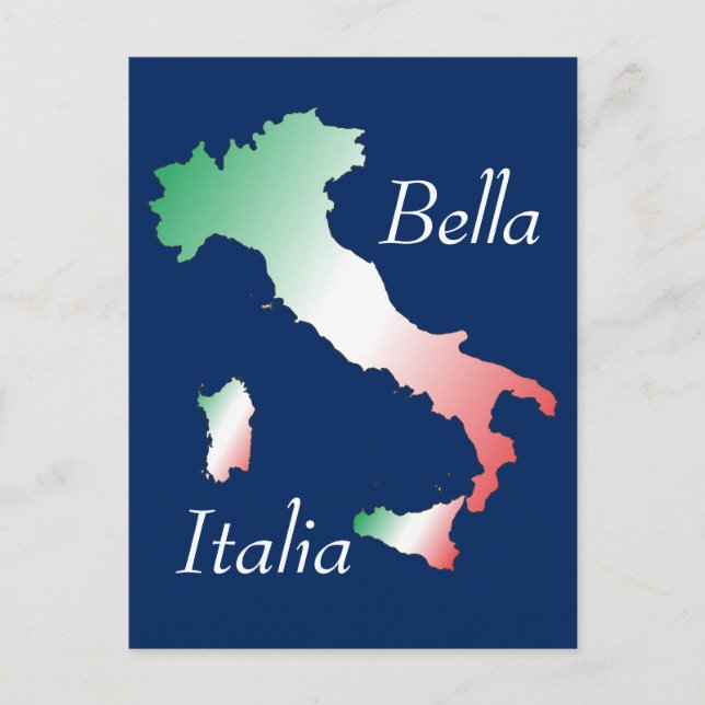 Postal Italien - Italia Postkarte (Anverso)