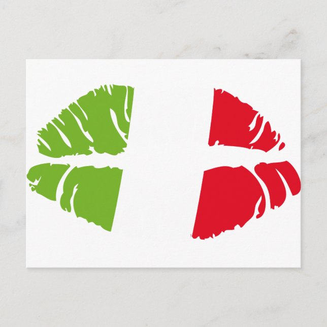 Postal italy kiss (Anverso)