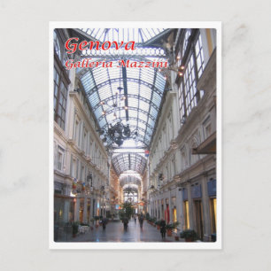 Postal Italy - Liguria - Genoa - Galleria Mazzini -
