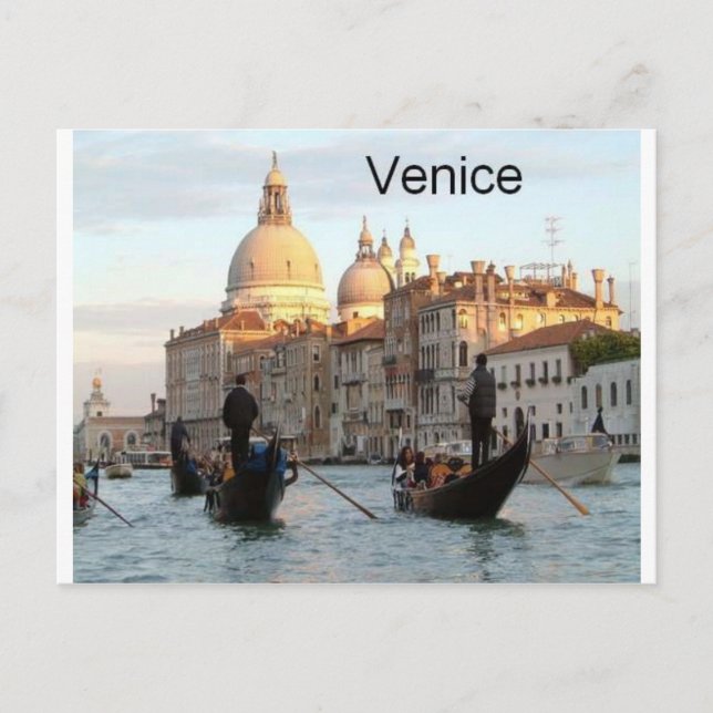 Postal Italy Venice Grand Canal (St.K) (Anverso)