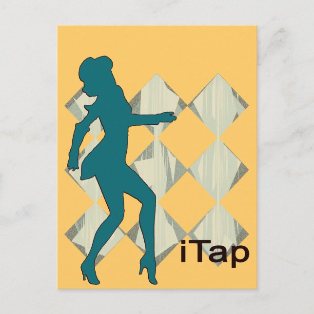 Postal iTap Gal | Gráficos iPod para Tap (Anverso)
