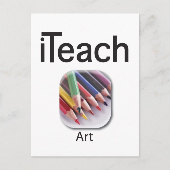 postal iteachART (Anverso)