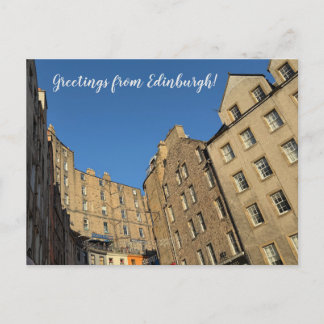 Postal ITINERARIOS: Saludos desde Edimburgo!