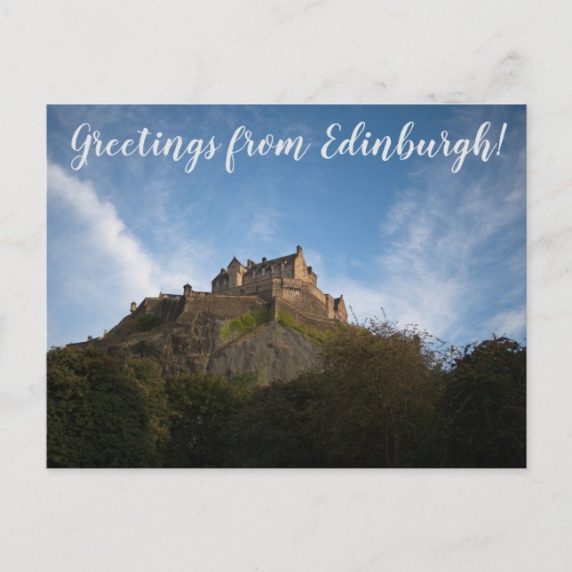 Postal ITINERARIOS: Saludos desde Edimburgo! (Anverso)