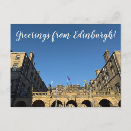 Postal ITINERARIOS: Saludos desde Edimburgo!