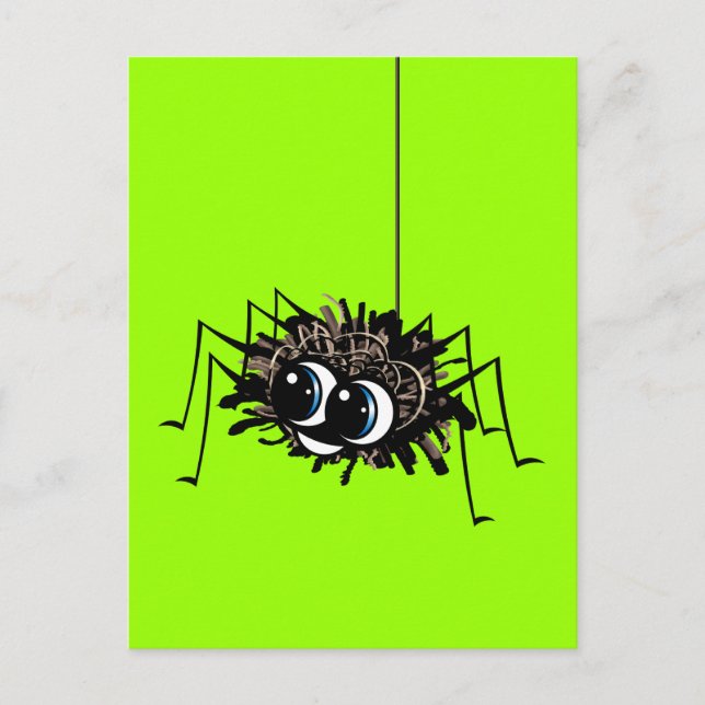 Postal Itsy Bitsy Spider - Postcard (Anverso)