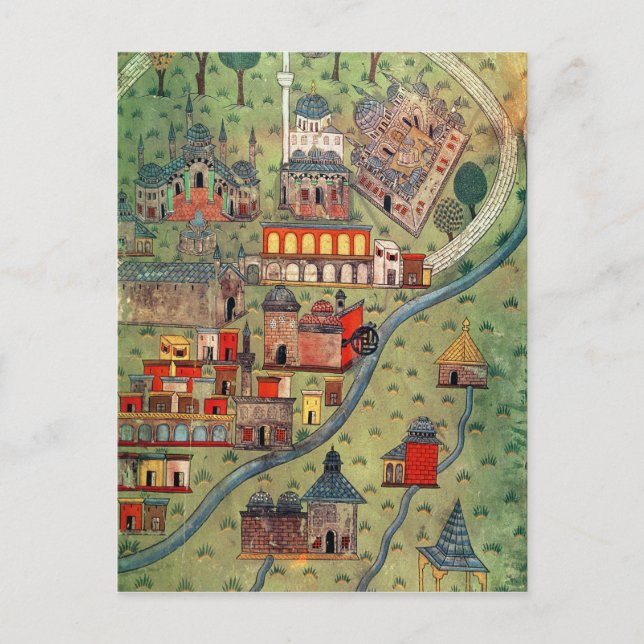 Postal IUK T.5964 Vista de Eskisehir (Anverso)