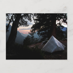 Postal Iva Bell Hot Springs Sunset Ansel Adams Wilderness