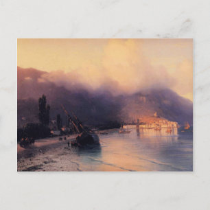 Postal Ivan Aivazovsky- Vista de Yalta