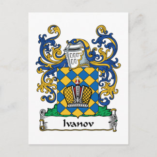 Postal Ivanov Family Crest