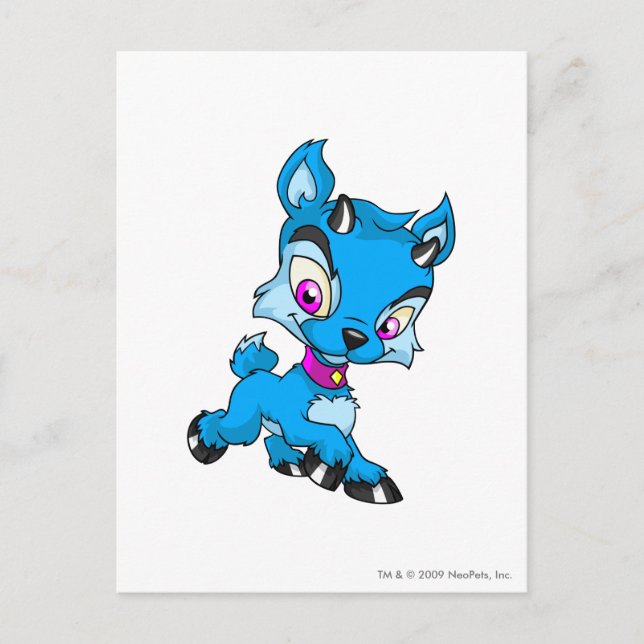 Postal Ixi Blue (Anverso)