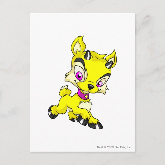 Postal Ixi Yellow (Anverso)