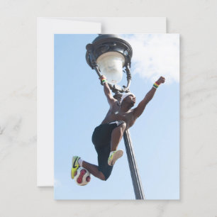 Postal Iya Traoré, Freestyler de Fútbol en París