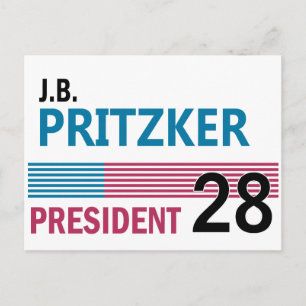 Postal J.B. Pritzker 2028