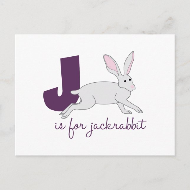 Postal J Es Para Jackrabbit (Anverso)