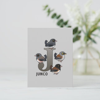 Postal J es para Junco