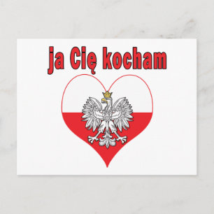 Postal ja Cie kocham Eagle Heart