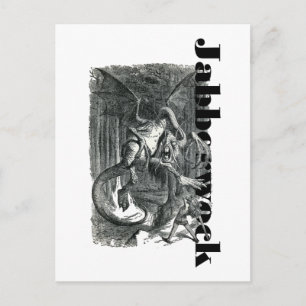 Postal Jabberwock Postcard