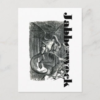 Postal Jabberwock Postcard