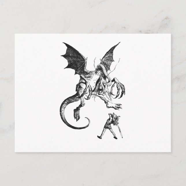 Postal Jabberwocky (Anverso)