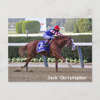 Postal Jack Christopher - Toma de Champagne