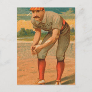 Postal Jack Glasscock Vintage Indianapolis Hoosiers