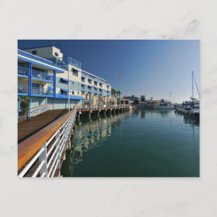 Postal Jack London Square Marina Panorama