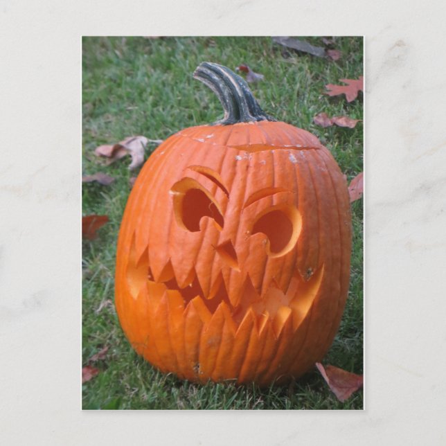 Postal Jack O Lantern (Anverso)
