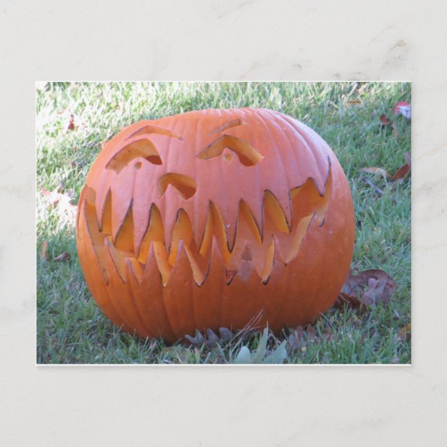 Postal Jack O Lantern (Anverso)