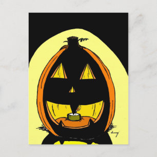 Postal Jack o' Lantern