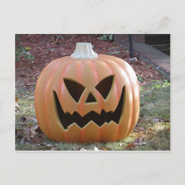 Postal Jack-O-Lantern (Anverso)