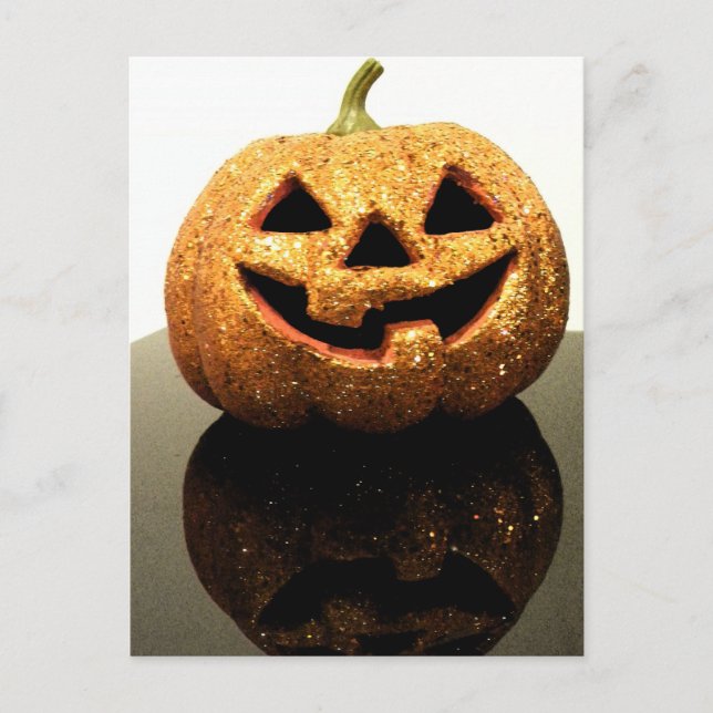 Postal Jack-o' lantern (Anverso)