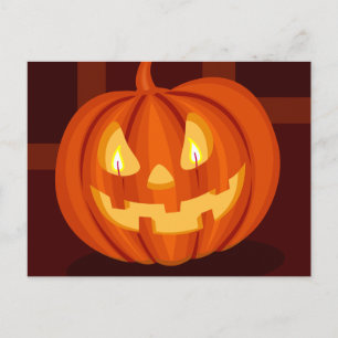 Postal Jack-O'-Lantern