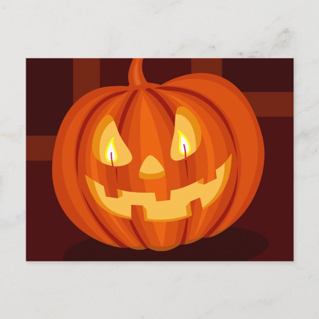 Postal Jack-O'-Lantern (Anverso)