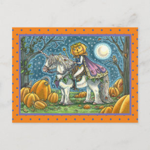 POSTAL JACK O LANTERN PRINCE EN SU MAGIC UNICORN