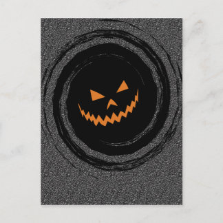Postal Jack O Lantern Swirl