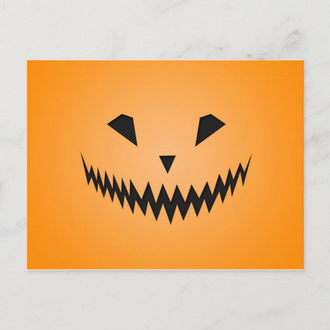 Postal Jack O'Lantern (Anverso)