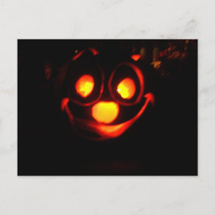 Postal Jack O'Lantern All A'Glow