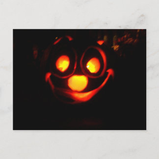 Postal Jack O'Lantern All A'Glow