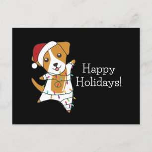 Postal Jack Russel Navidades Dog Winter Animals Dogs Post