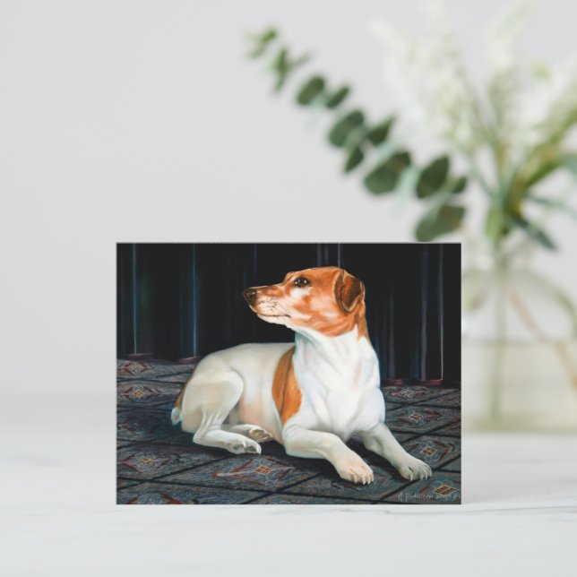 Postal Jack Russel Postcard (Anverso de pie)