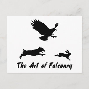 Postal Jack Russel y Falconry