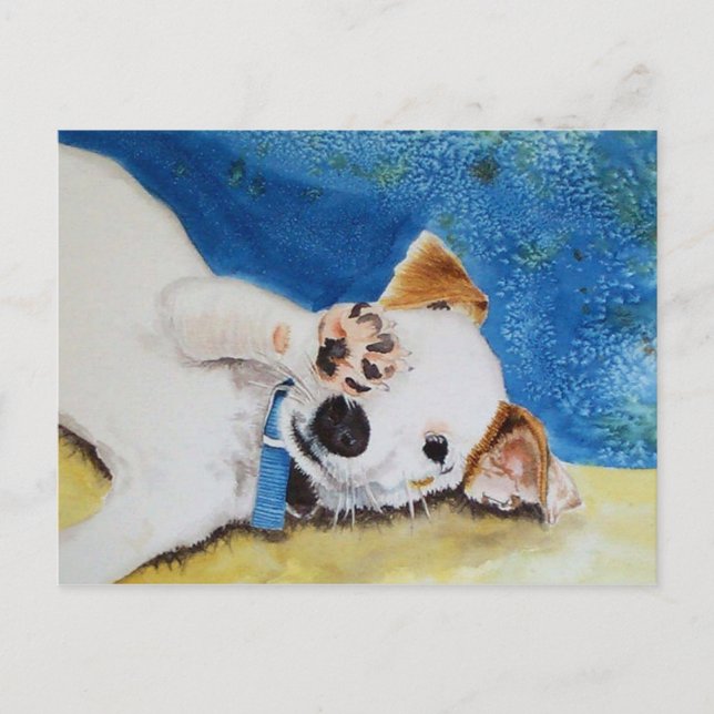Postal Jack Russell Terrier (Anverso)