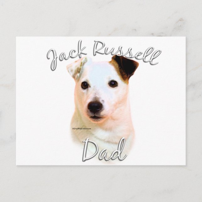 Postal Jack Russell Terrier Dad 2 (Anverso)