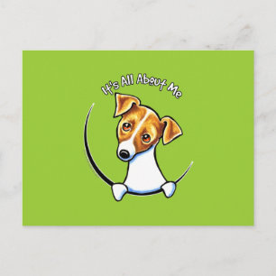 Postal Jack Russell Terrier IAAM Off-Leash Art™