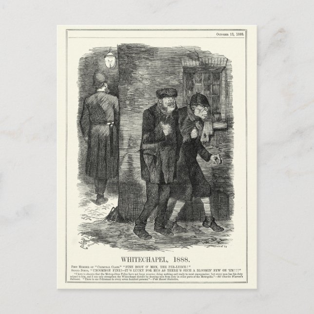 Postal Jack the Ripper - Whitechapel, 1888 (Anverso)